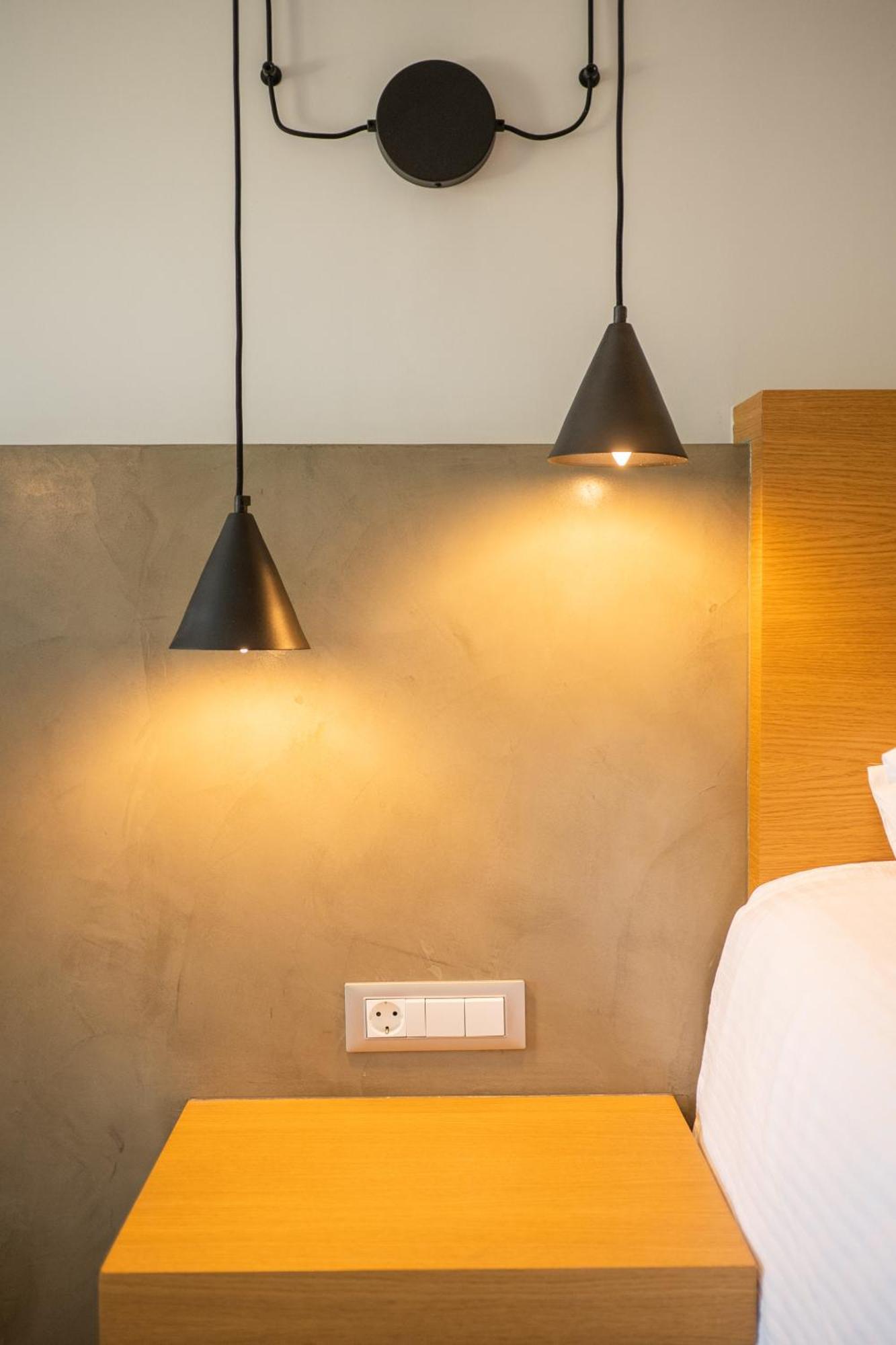 Alexia Beach Hotel Agia Marina  Bagian luar foto