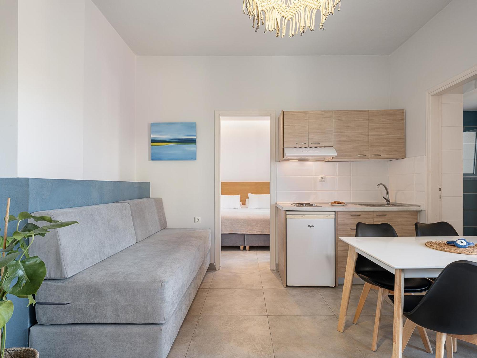 Alexia Beach Hotel Agia Marina  Bagian luar foto